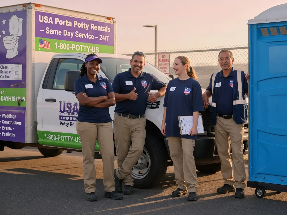 Porta Potty Rental company in Tempe, AZ